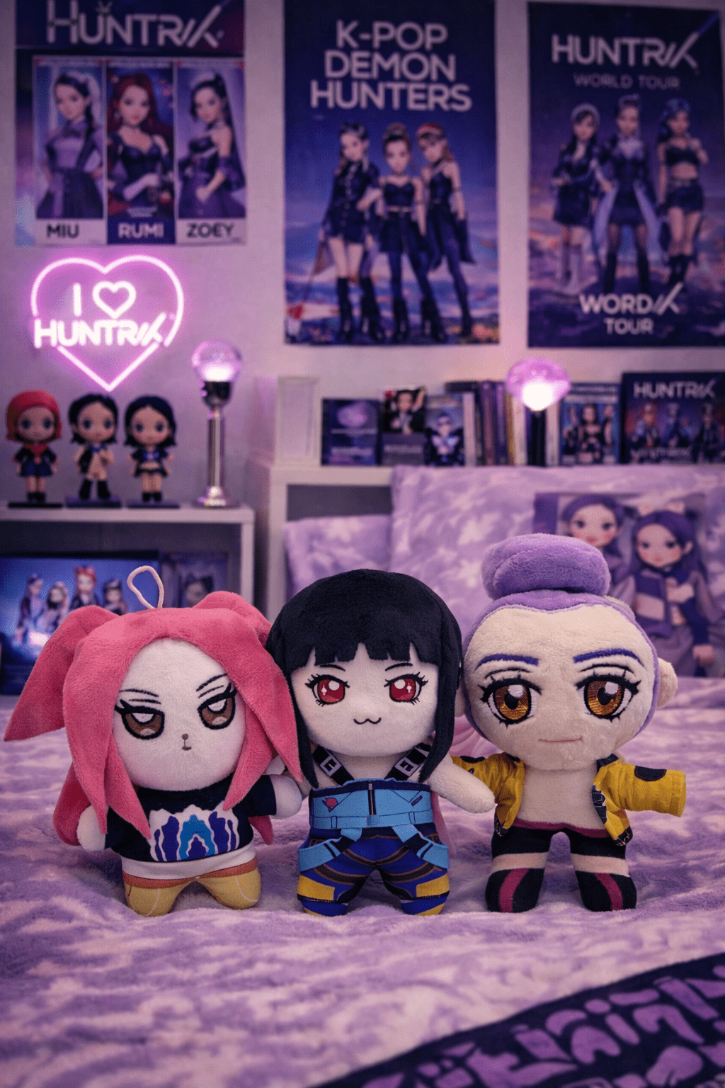 Peluche Guerreras K - Pop HUNTRIX 23cm - amplitudmodulada