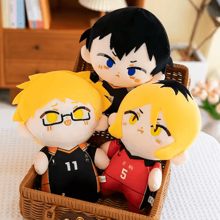 Peluche Haikyuu Tetsurō Kuroo n*1 27cm - amplitudmodulada
