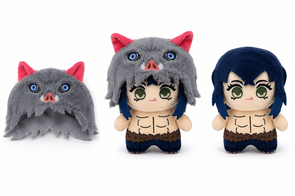 Peluche Inosuke Hashibira 27 cms - amplitudmodulada