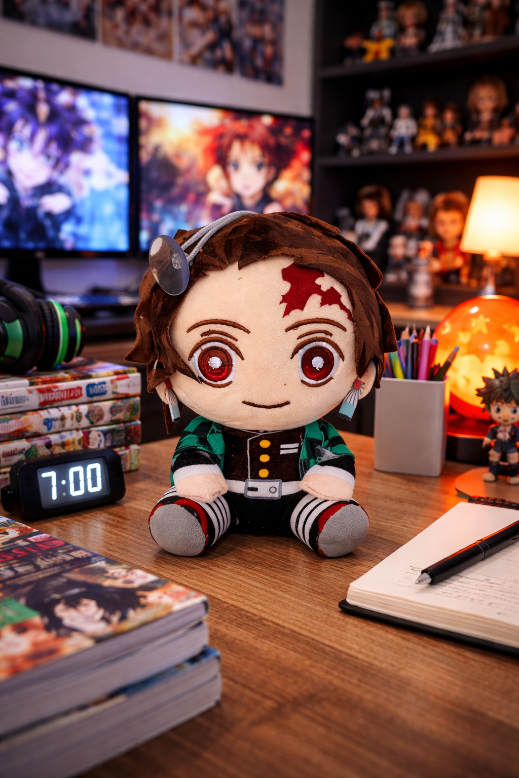Peluche Kimetsu No Yaiba Tanjiro Kamado 25cm - amplitudmodulada