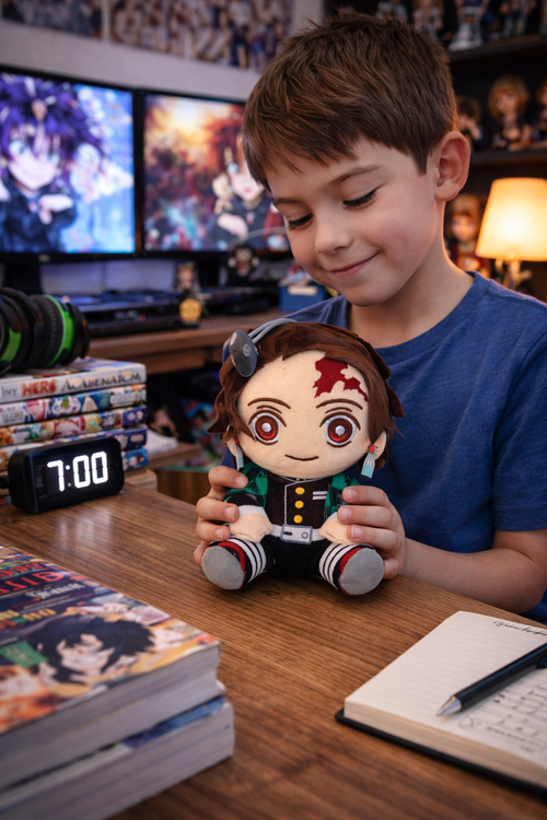 Peluche Kimetsu No Yaiba Tanjiro Kamado 25cm - amplitudmodulada