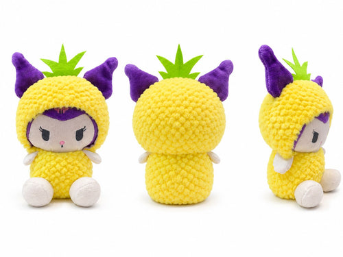 Peluche kuromi Piña 24cm - amplitudmodulada