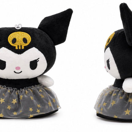 Peluche kuromi vestido negro 26cm - amplitudmodulada
