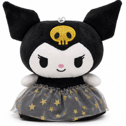 Peluche kuromi vestido negro 26cm - amplitudmodulada