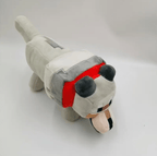 peluche lobo de minecraft - amplitudmodulada