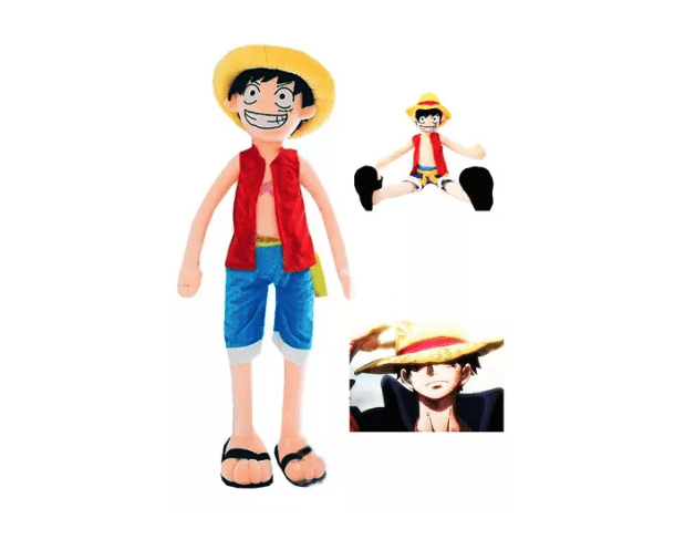 peluche de Luffy 60 cm - amplitudmodulada