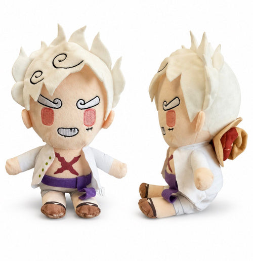 Peluche Luffy Gear 5 23cm - amplitudmodulada