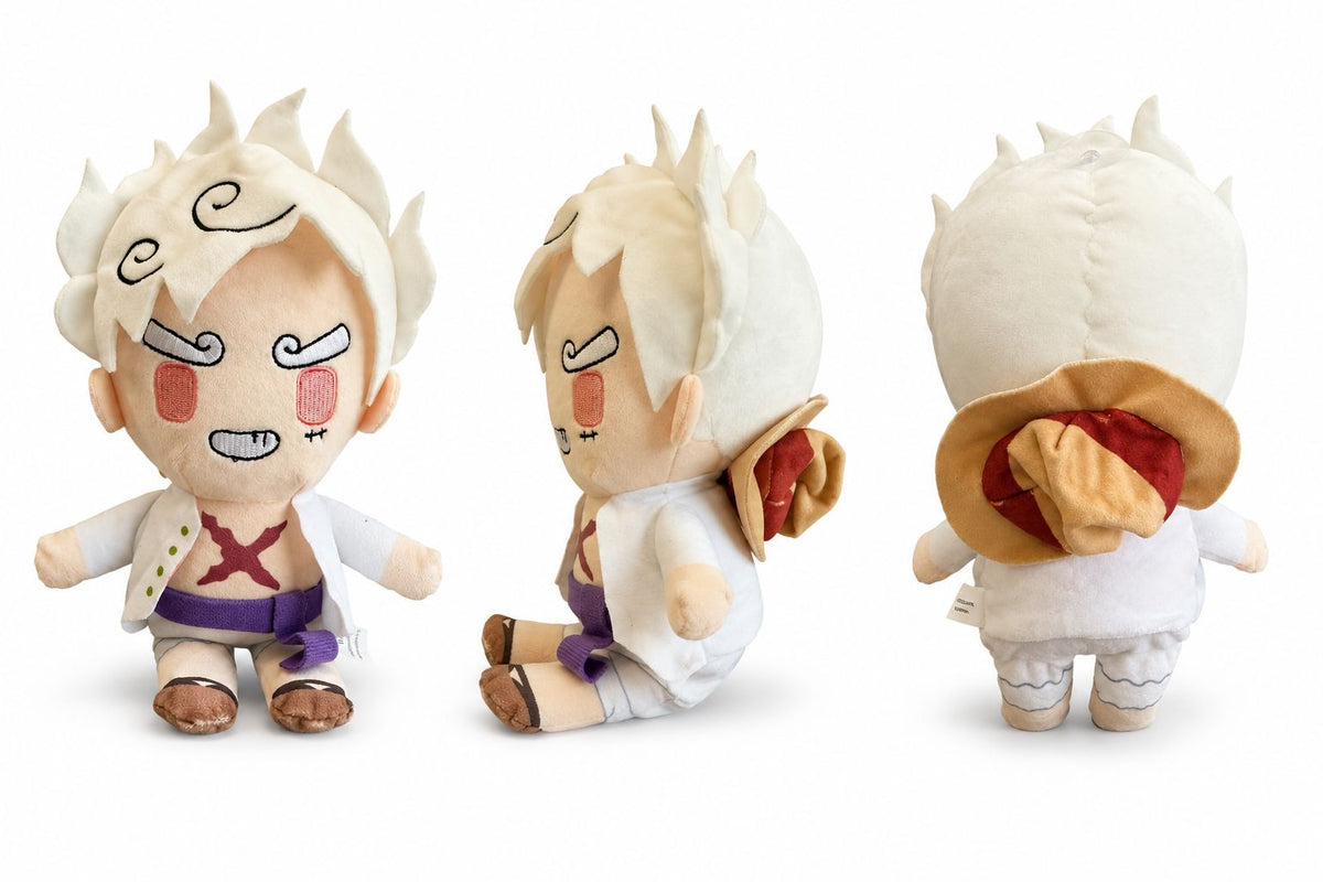 Peluche Luffy Gear 5 23cm - amplitudmodulada