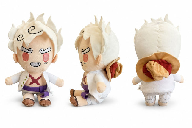 Peluche Luffy Gear 5 23cm - amplitudmodulada