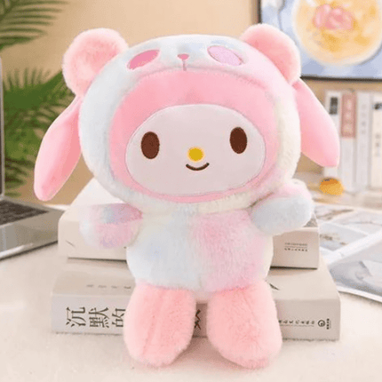 peluche my melody arcoíris 26cm - amplitudmodulada