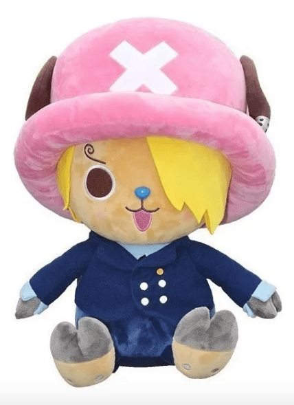 peluche one piece sanji con gorro de chopper 24cm - amplitudmodulada