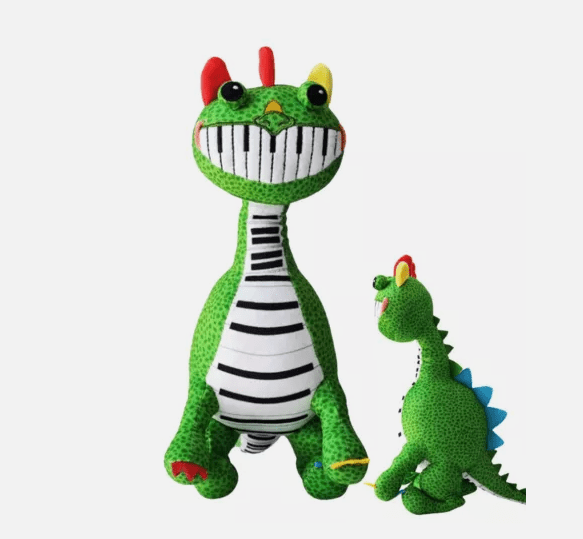 Peluche Pianosaurus poppy playtime 4 35 cm - amplitudmodulada