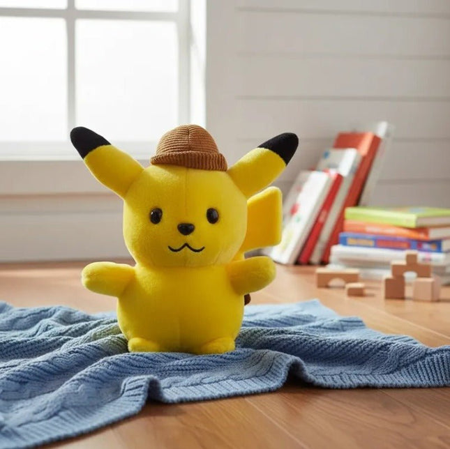 peluche pikachu detective 30cm - amplitudmodulada