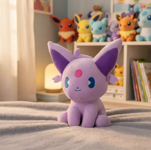 Peluche Pokemon Espeon 22cm - amplitudmodulada