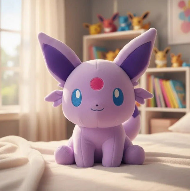 Peluche Pokemon Espeon 22cm - amplitudmodulada