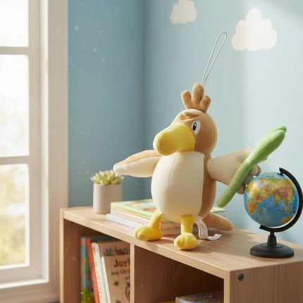 Peluche Pokemon Farfetch 30cm - amplitudmodulada