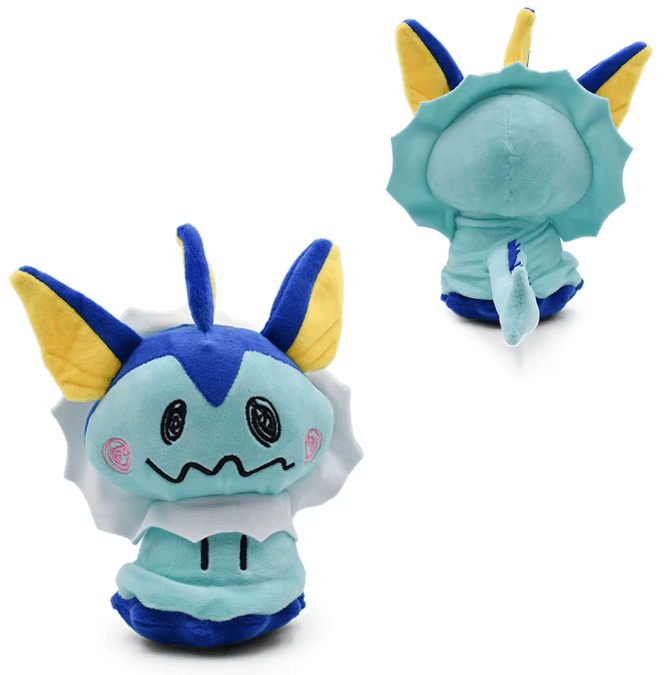 peluche pokemon mimikyu vaporeon 26cm - amplitudmodulada