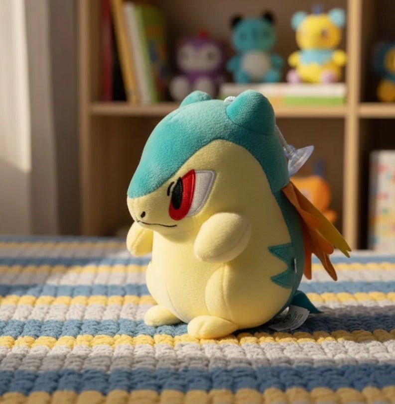 Peluche Pokemon Typhlosion 22cm - amplitudmodulada