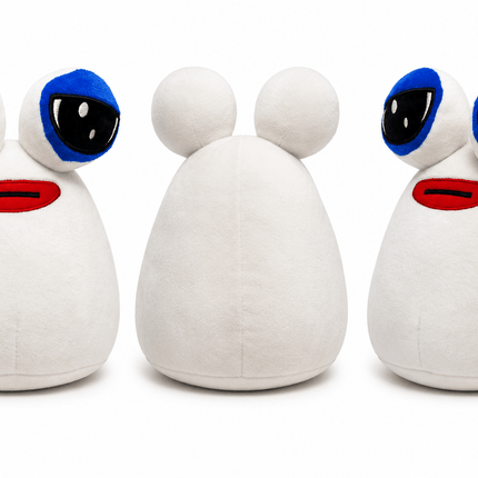 Peluche Pou Blanco 22cm - amplitudmodulada