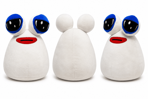 Peluche Pou Blanco 22cm - amplitudmodulada