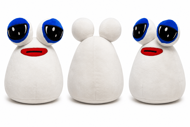 Peluche Pou Blanco 22cm - amplitudmodulada