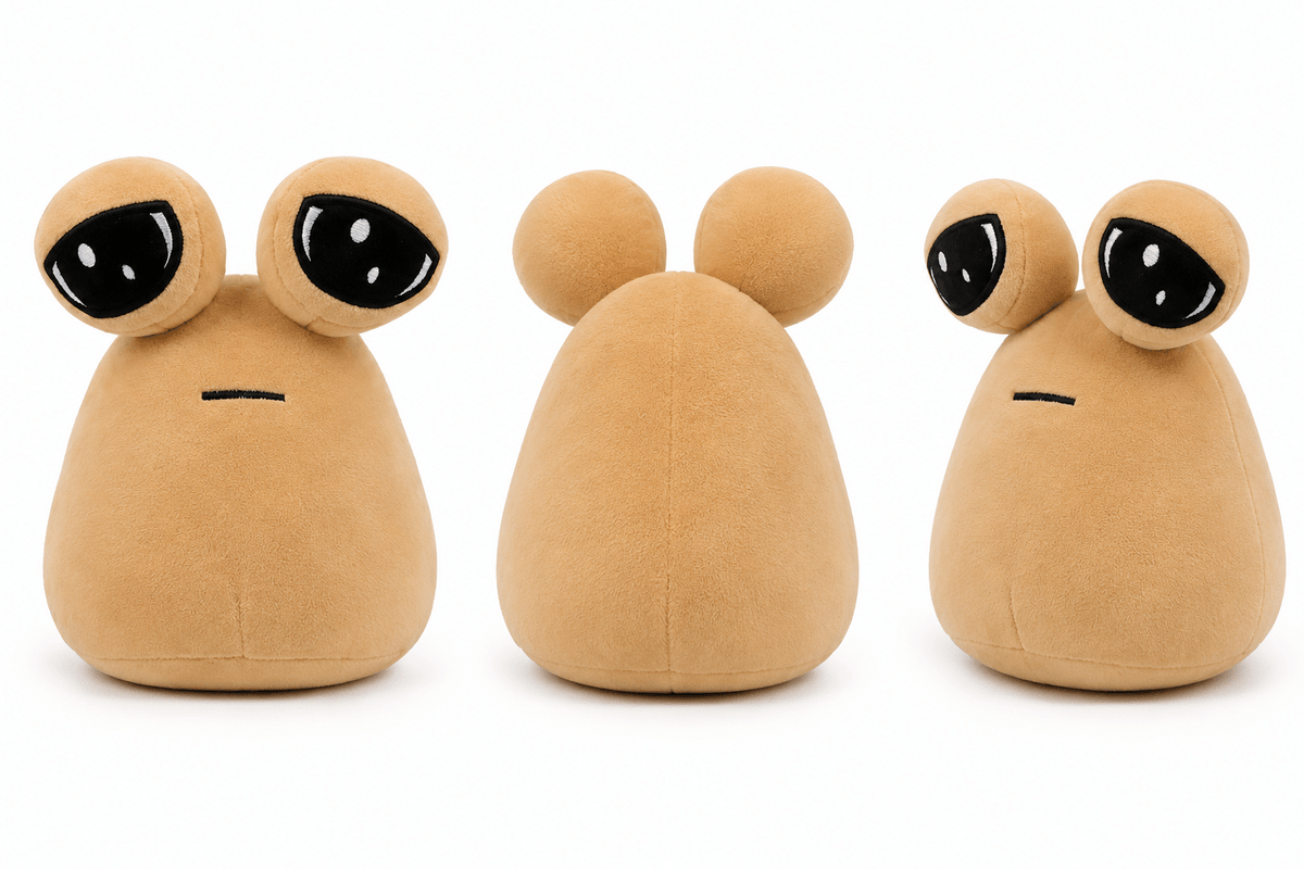 Peluche Pou Triste 32cm - amplitudmodulada