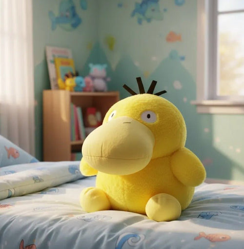 Peluche Psyduck peludo 28cm - amplitudmodulada