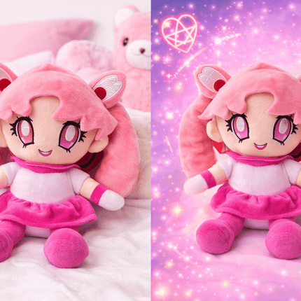 Peluche Sailor Chibi Moon Chibiusa 24cm - amplitudmodulada