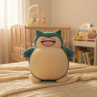 Peluche Snorlax sonriente 28 cms - amplitudmodulada