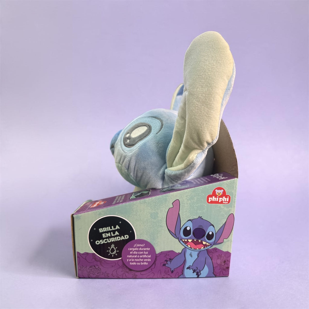 Peluche Stitch Original Disney – Brilla en la Oscuridad - amplitudmodulada