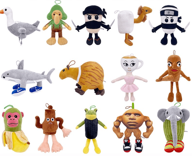 peluches Brainrot Tralalero Tralala coleccion 2 - amplitudmodulada