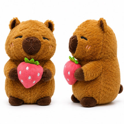 Peluches Capibara frutas 22cm - amplitudmodulada