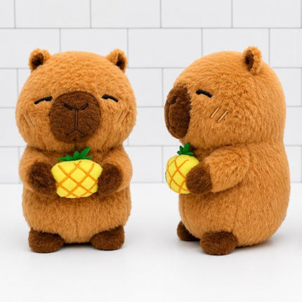 Peluches Capibara frutas 22cm - amplitudmodulada