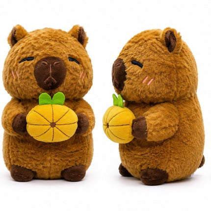 Peluches Capibara frutas 22cm - amplitudmodulada