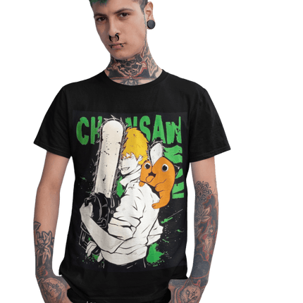Polera Chainsaw Man - amplitudmodulada