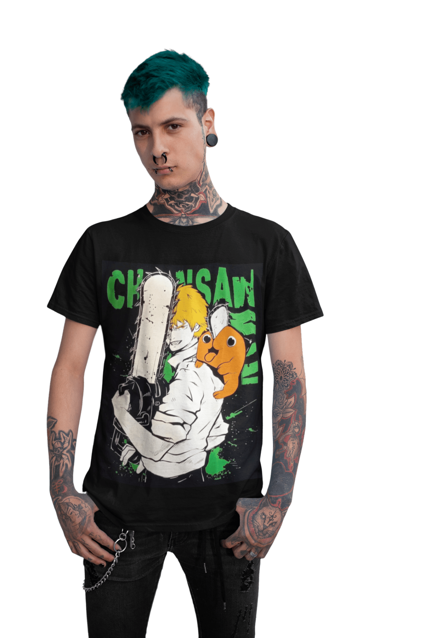 Polera Chainsaw Man - amplitudmodulada