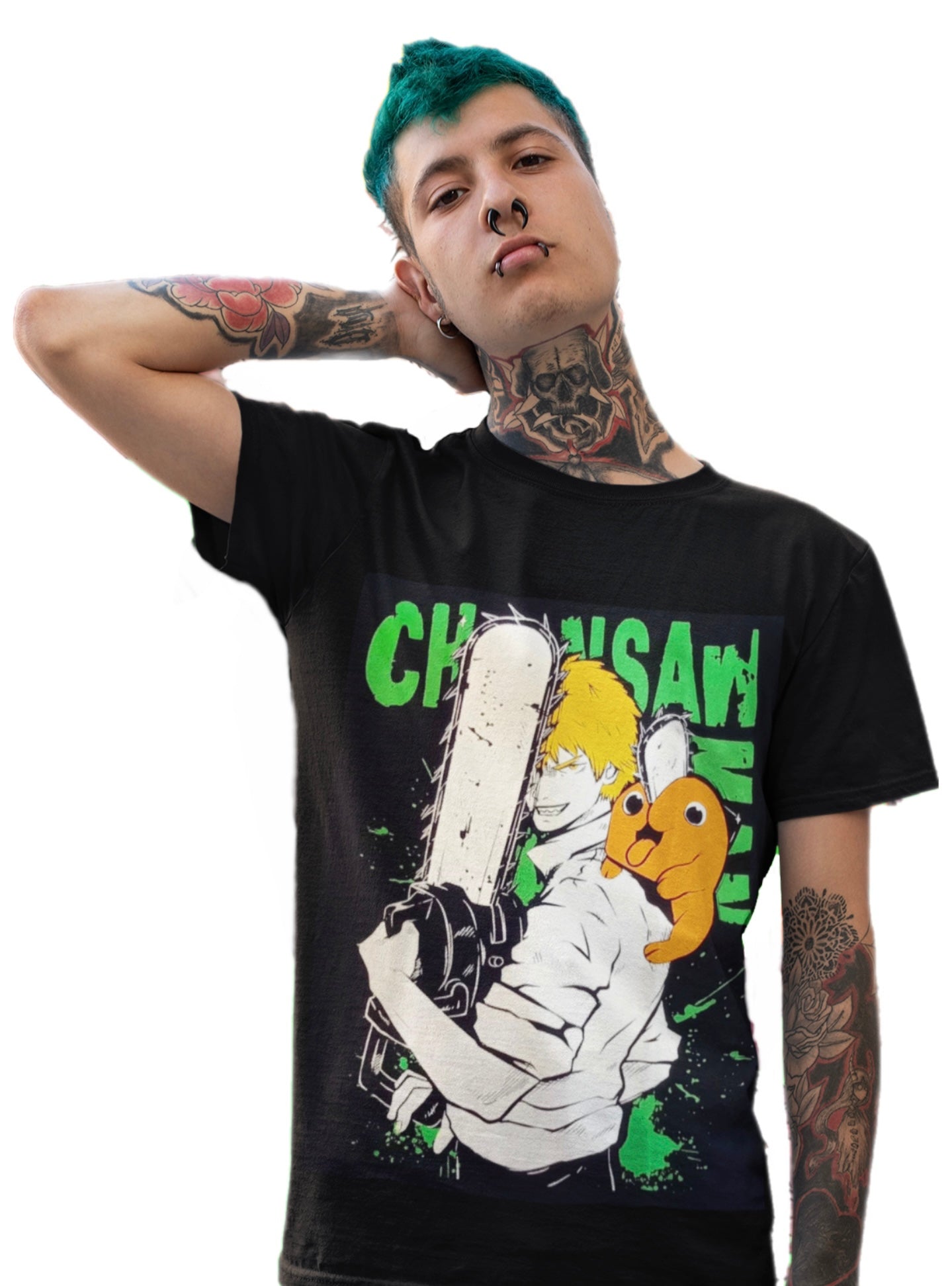 Polera Chainsaw Man - amplitudmodulada
