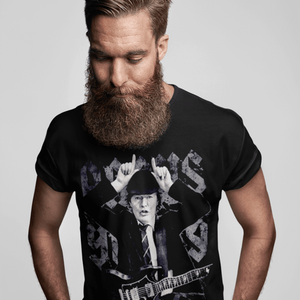 Polera ACDC Angus Young - amplitudmodulada