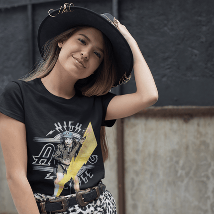 Polera ACDC High Voltage - amplitudmodulada