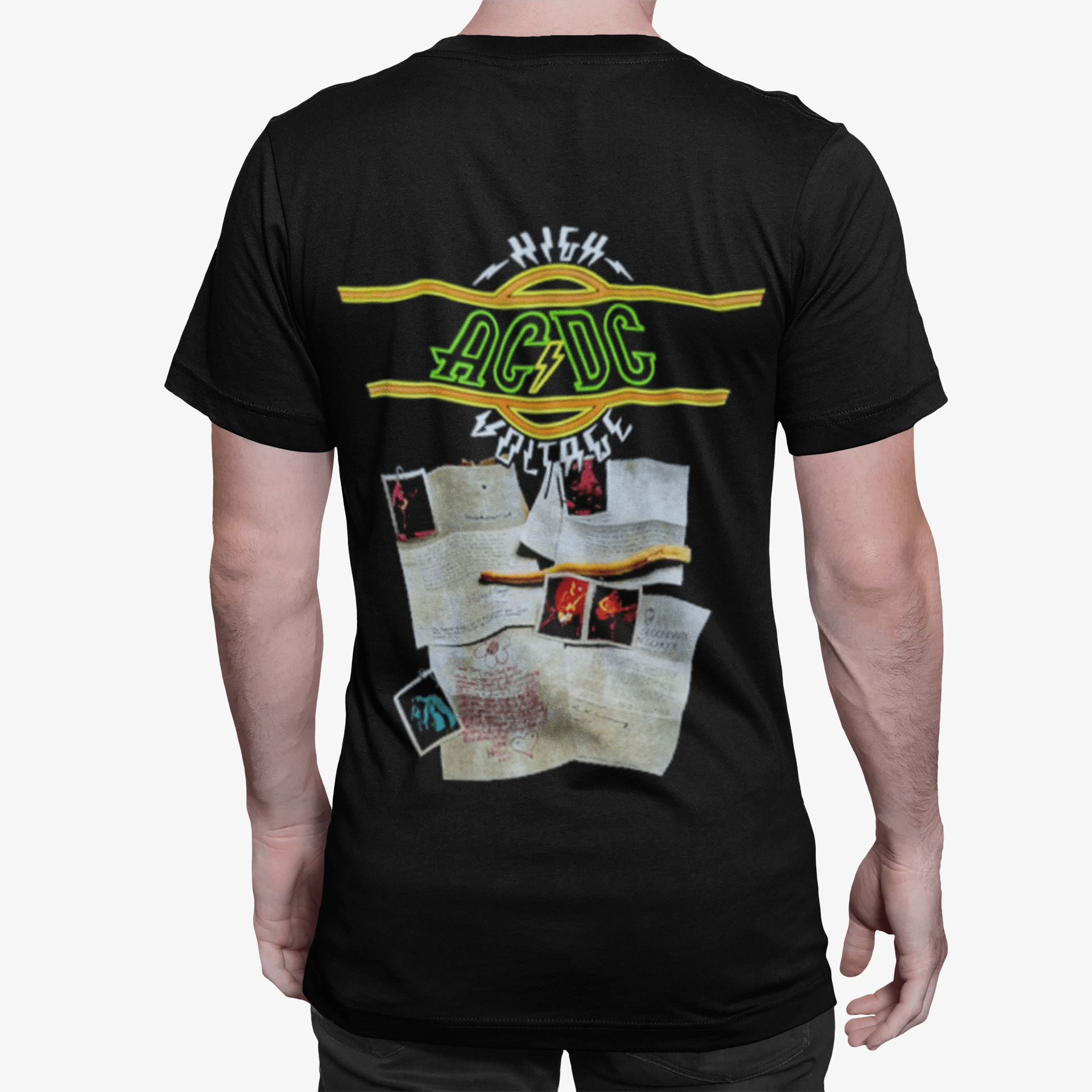 Polera ACDC High Voltage - amplitudmodulada