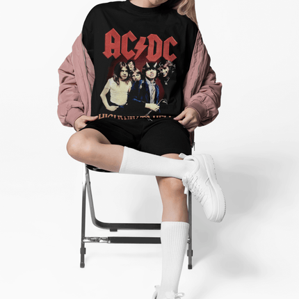 Polera ACDC Highway to hell - amplitudmodulada