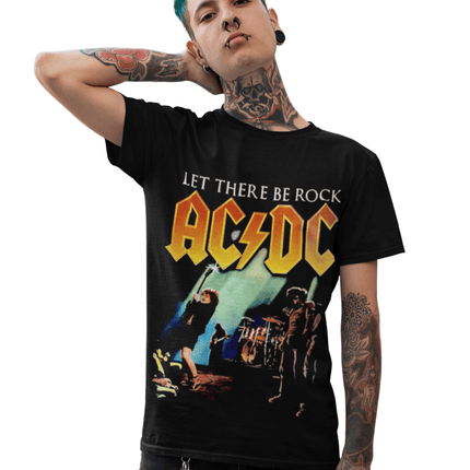 Polera ACDC Let There Be Rock - amplitudmodulada