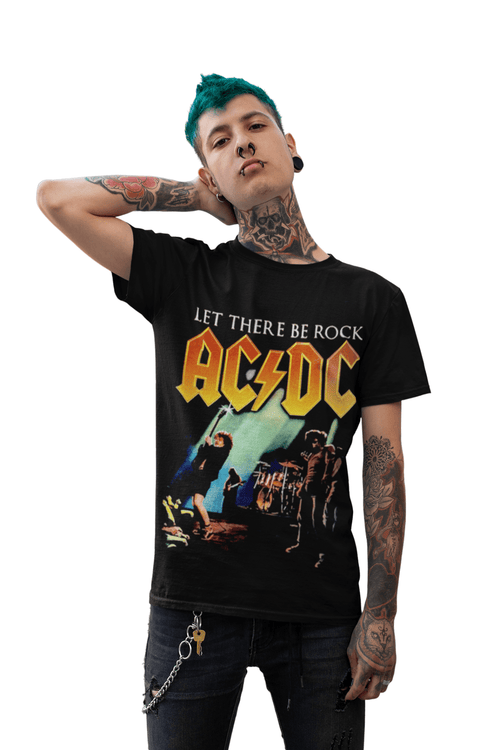 Polera ACDC Let There Be Rock - amplitudmodulada