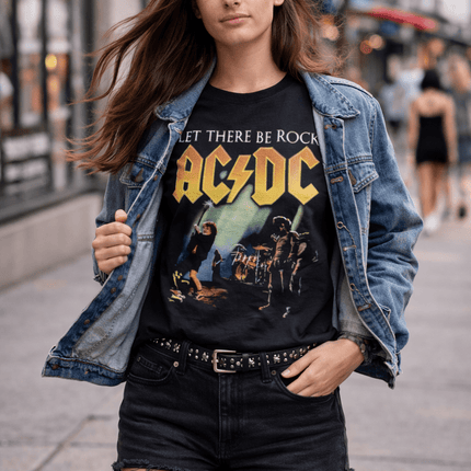 Polera ACDC Let There Be Rock - amplitudmodulada