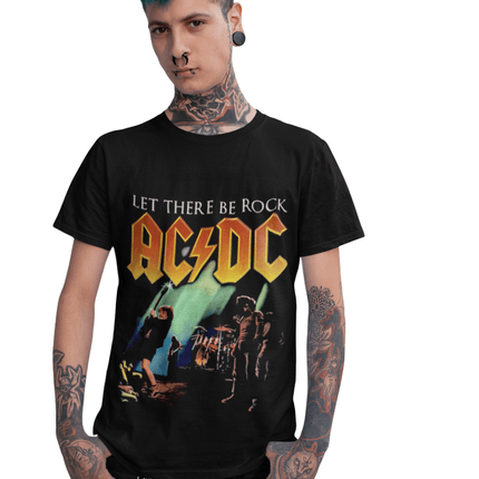 Polera ACDC Let There Be Rock - amplitudmodulada