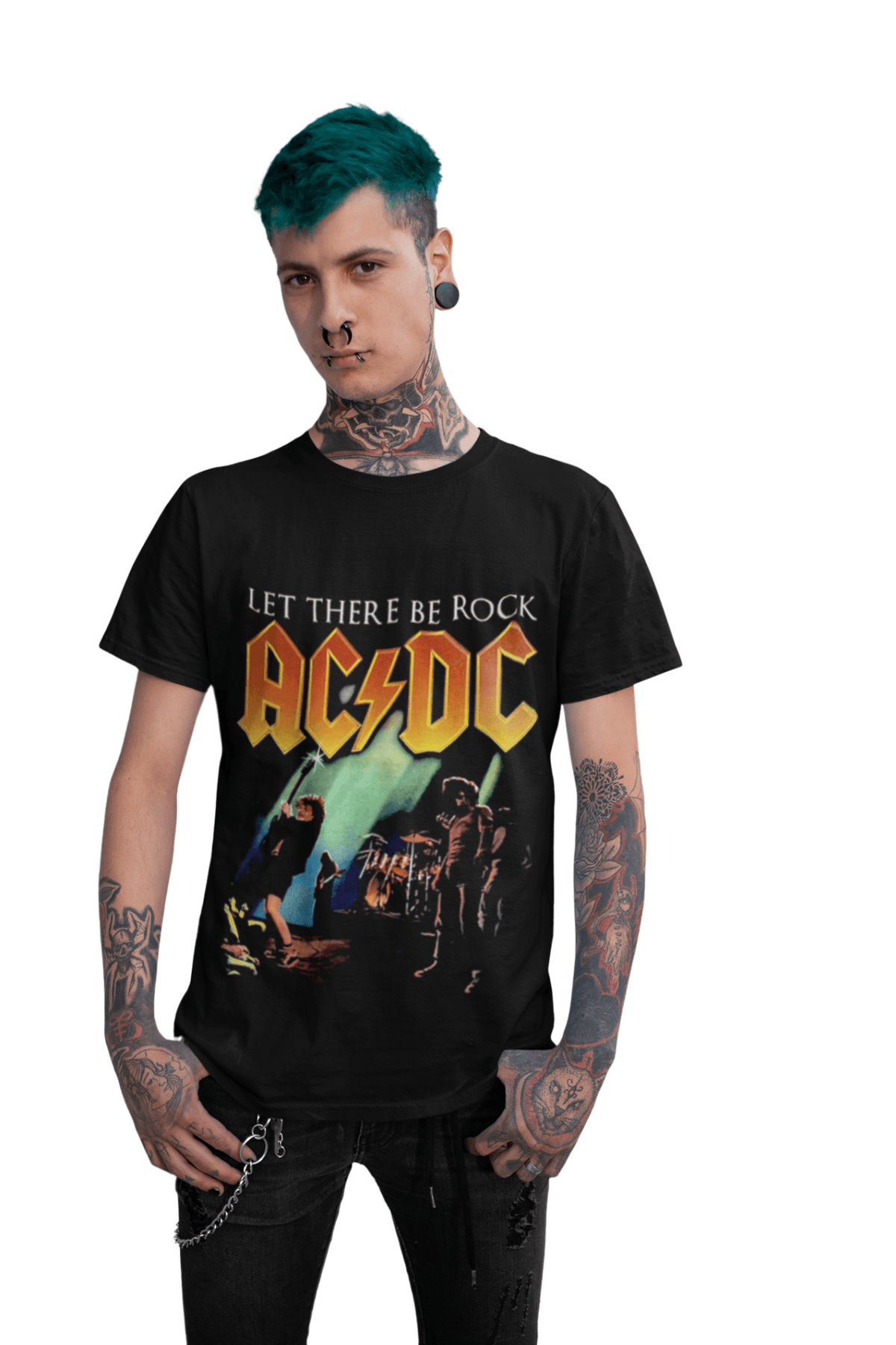 Polera ACDC Let There Be Rock - amplitudmodulada
