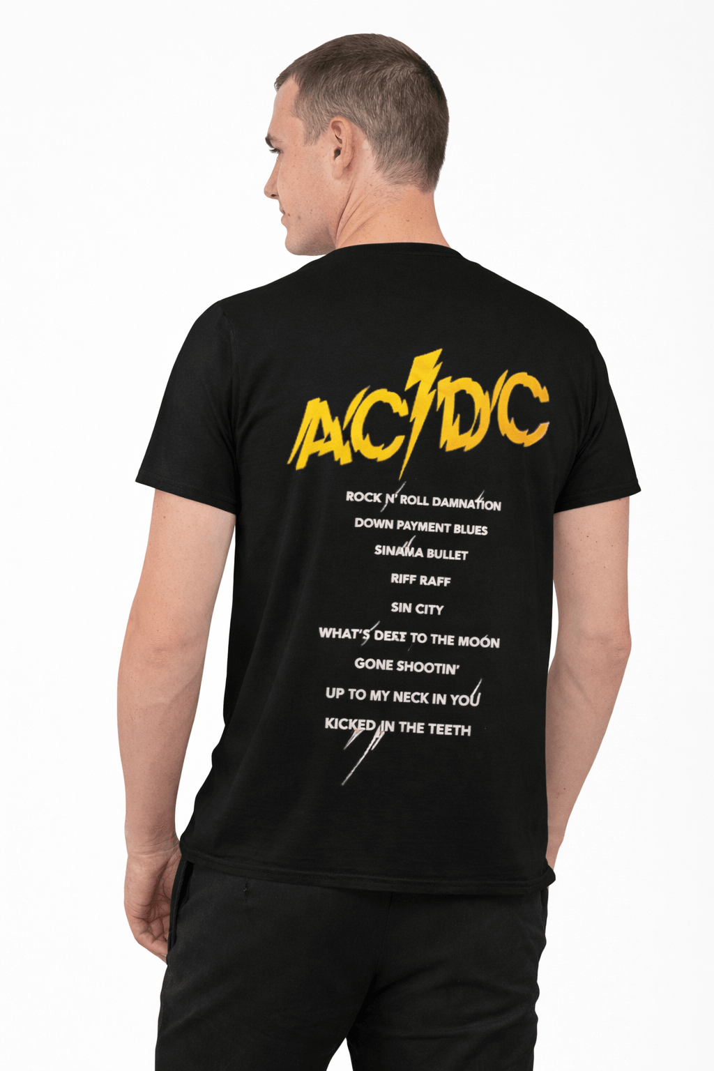 Polera ACDC Powerage - amplitudmodulada
