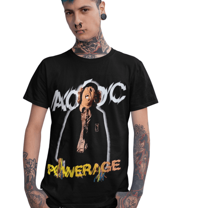 Polera ACDC Powerage - amplitudmodulada
