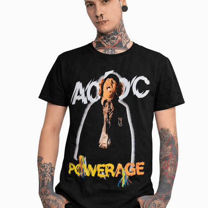 Polera ACDC Powerage - amplitudmodulada