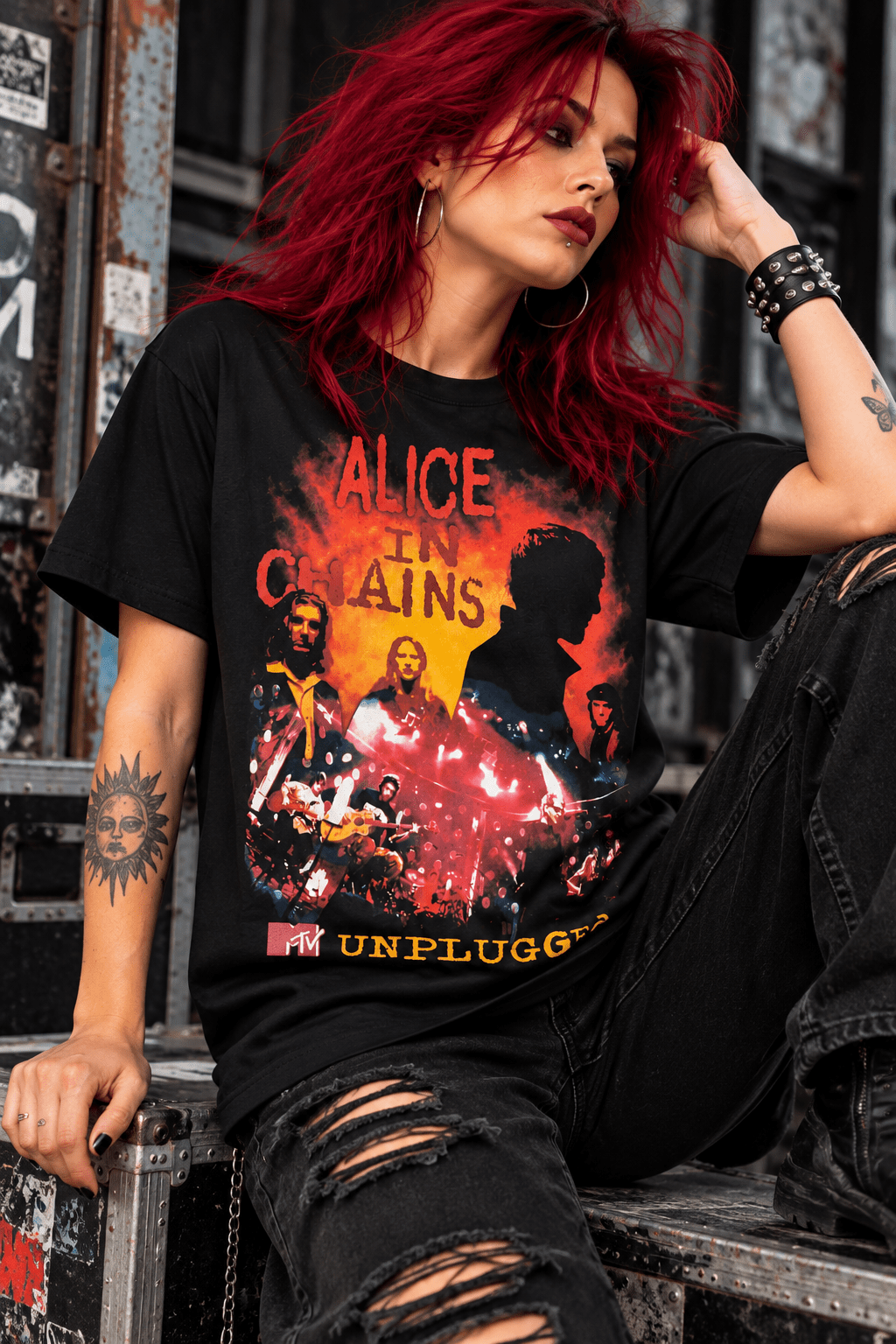 Polera Alice in Chains MTV Unplugged - amplitudmodulada